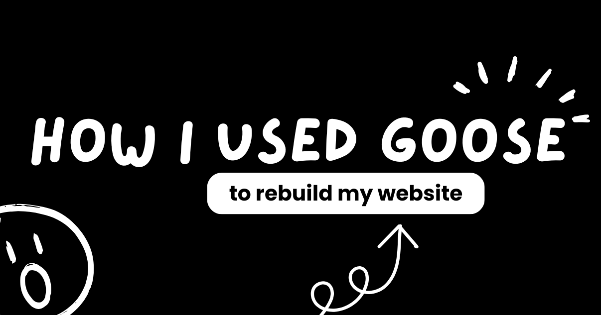 goose Website Banner