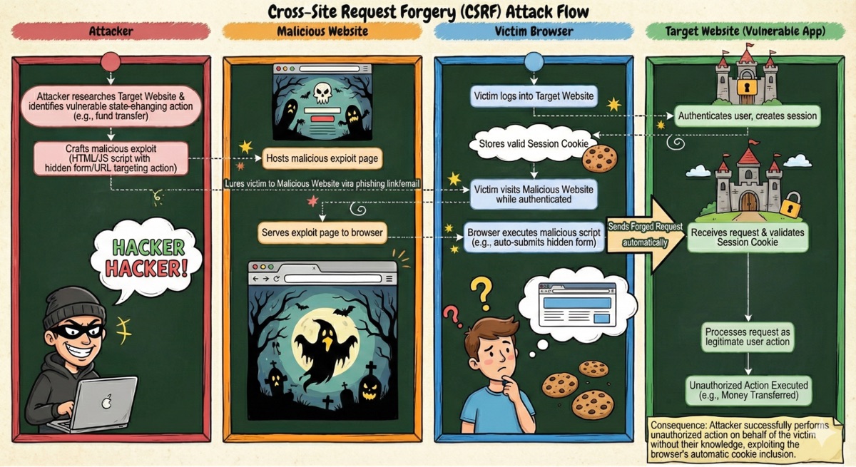 CSRF Example - Attack Works
