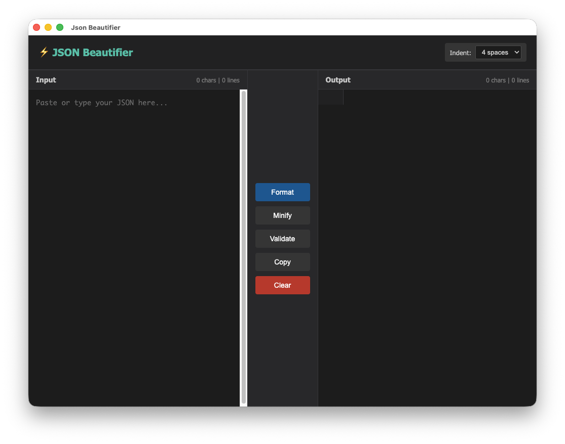 JSON Formatter App