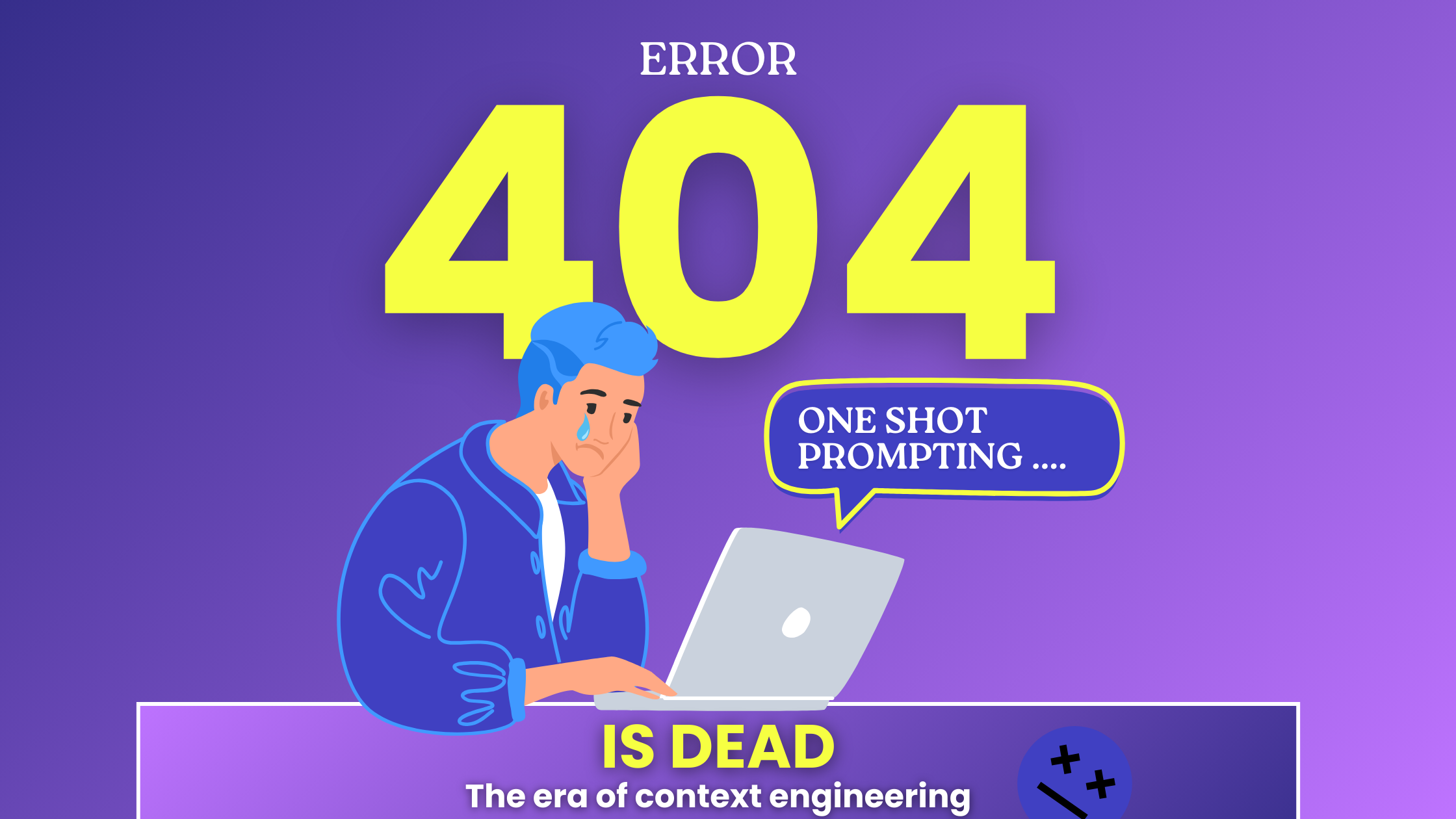 One shot prompting is dead